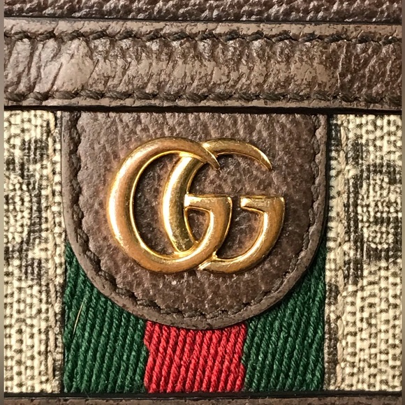 GUCCI Ophidia GG Supreme Card Holder โค๏ธ - Picture 8 of 17